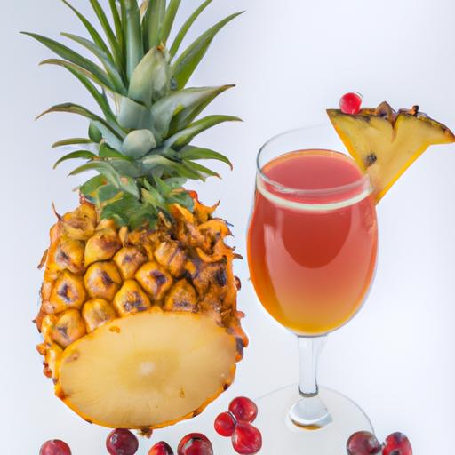 What Does Pineapple Juice And Cranberry Juice Do For A Woman